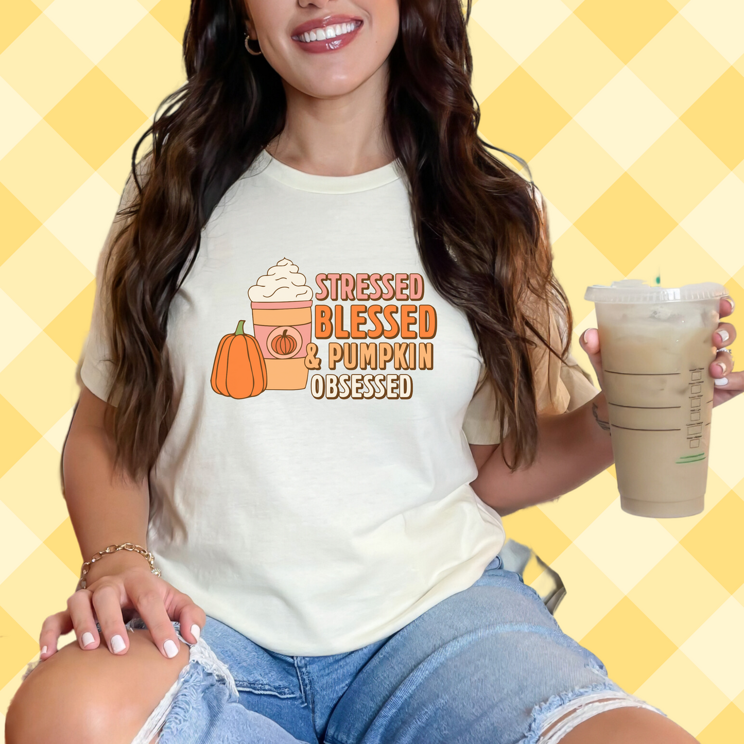 Stressed, Blessed, & Pumpkin Obsessed
