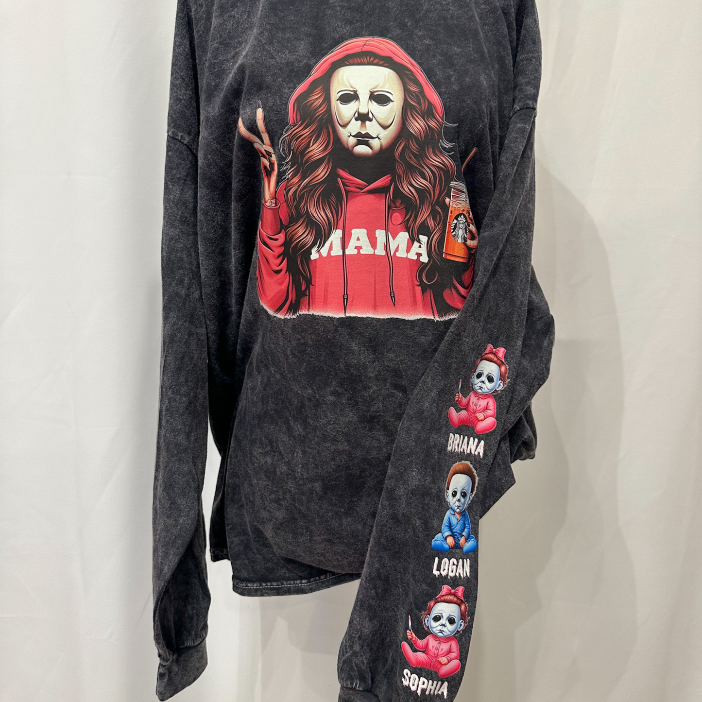 Mama Spooks Long Sleeve T-Shirt