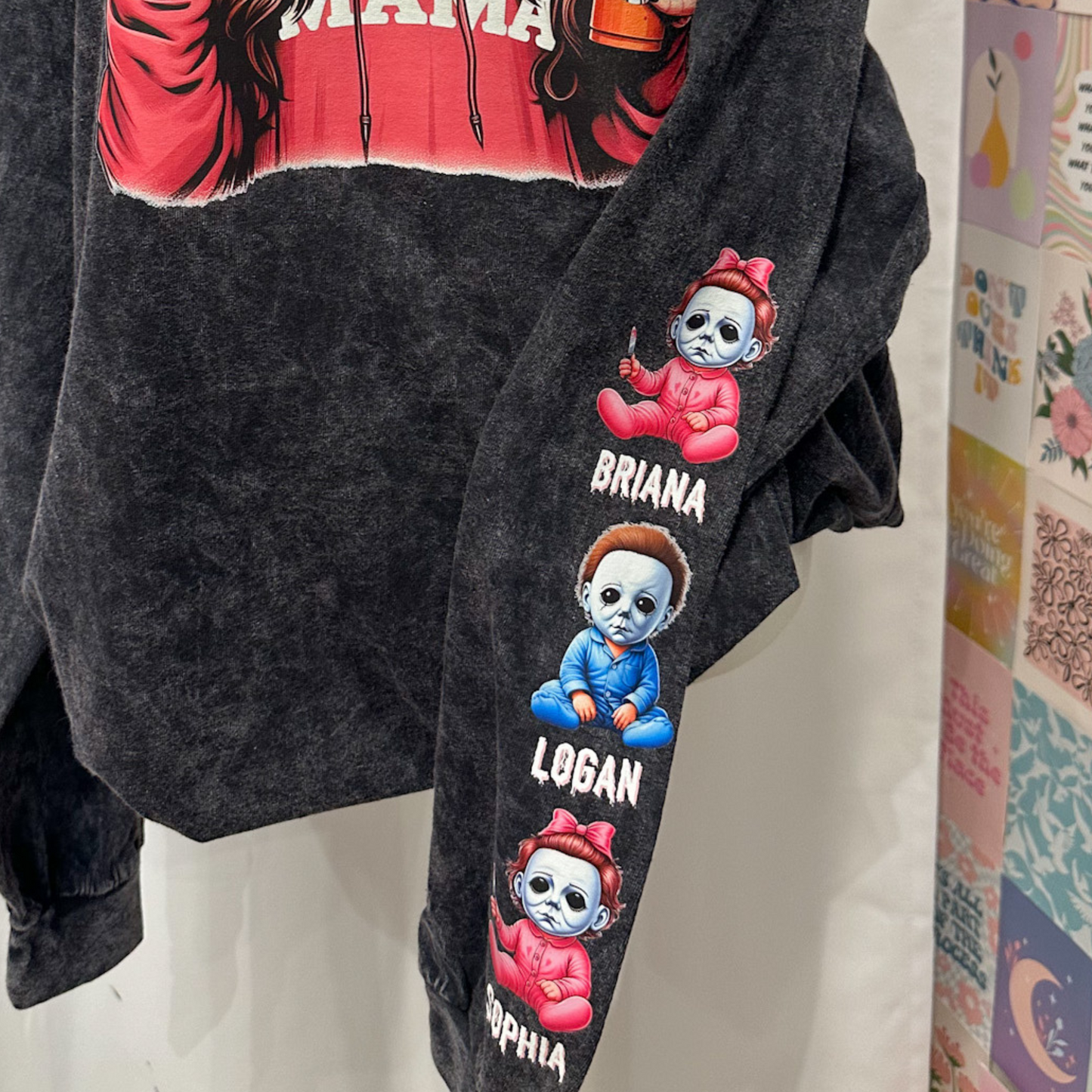 Mama Spooks Long Sleeve T-Shirt
