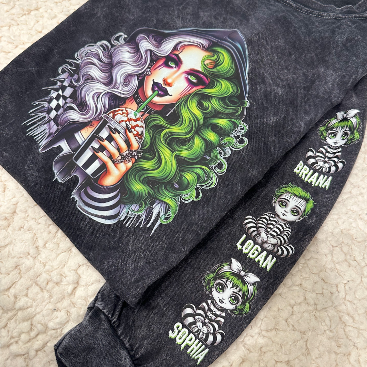 Mama Spooks Long Sleeve T-Shirt