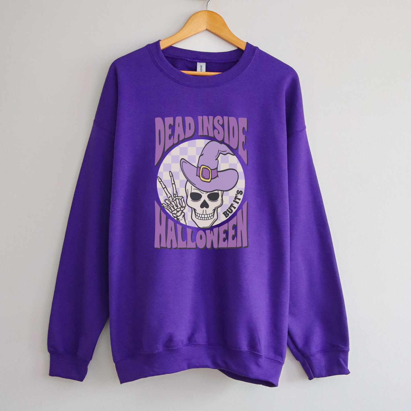 Dead Inside but its Halloween Crewneck Sweatshirt