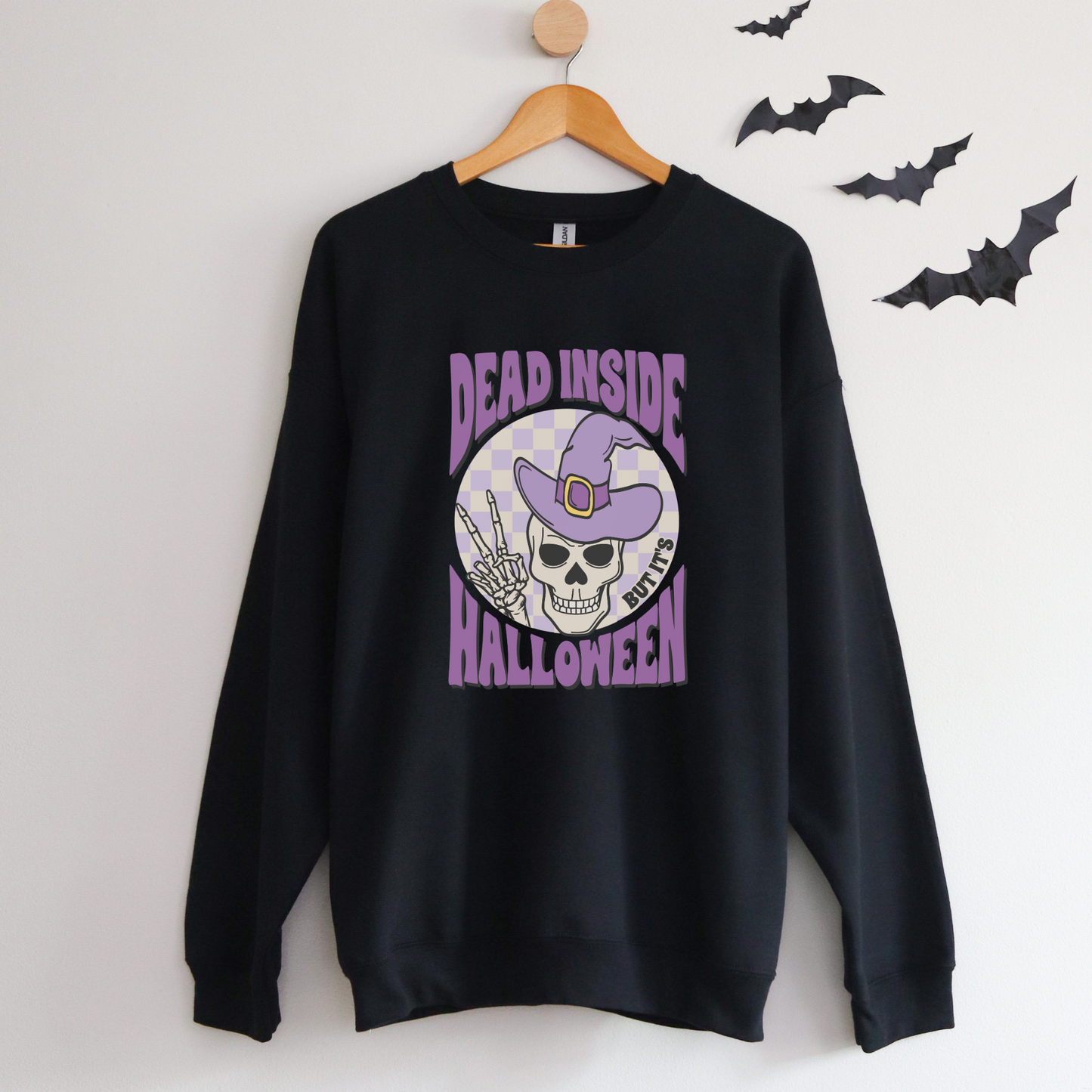 Dead Inside but its Halloween Crewneck Sweatshirt