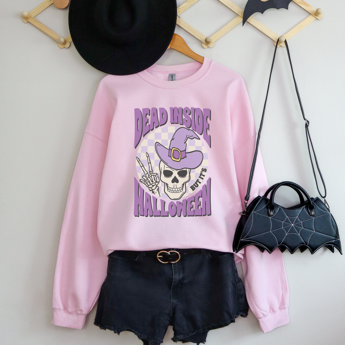 Dead Inside but its Halloween Crewneck Sweatshirt