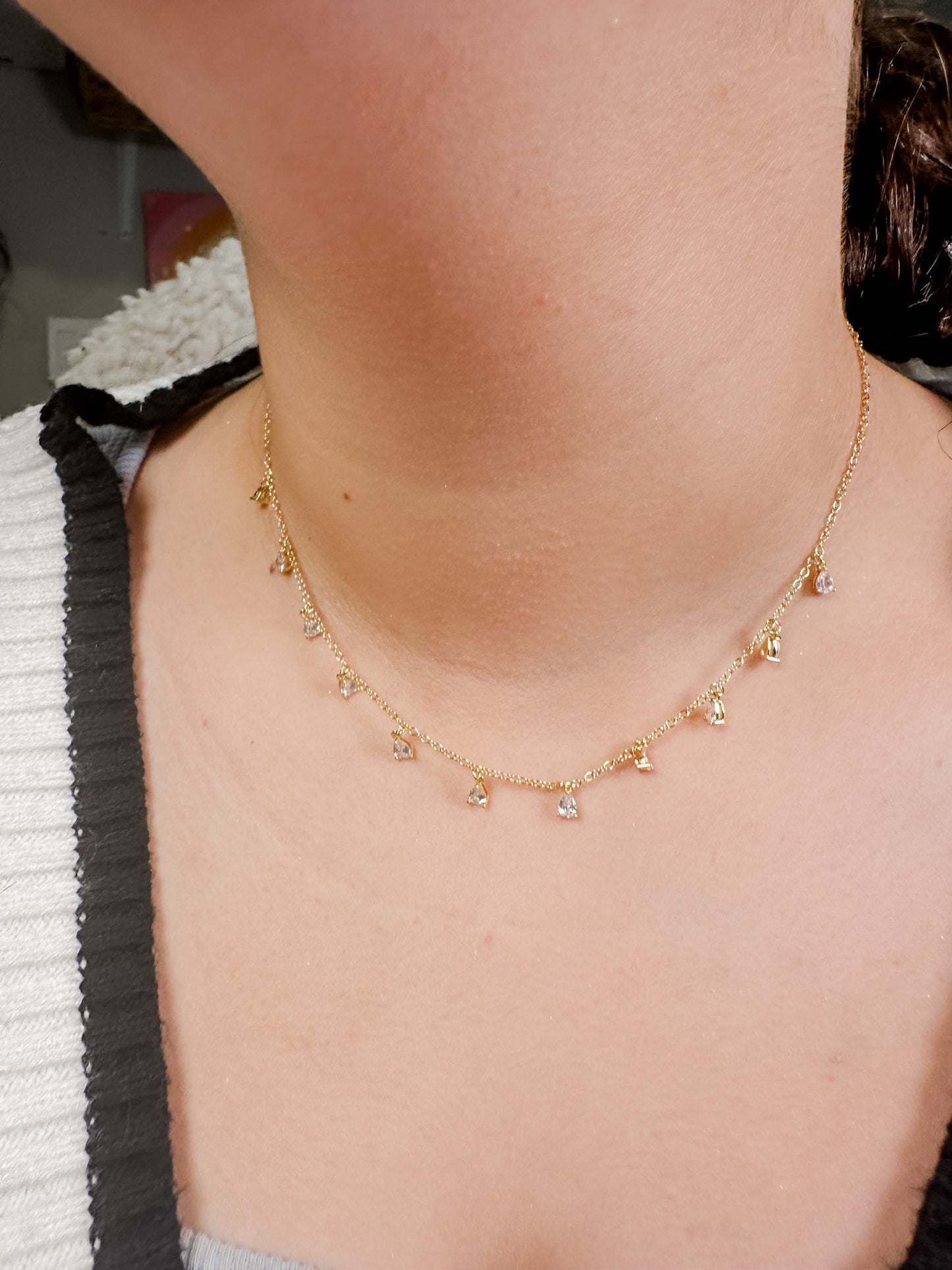 String of Stones Necklace