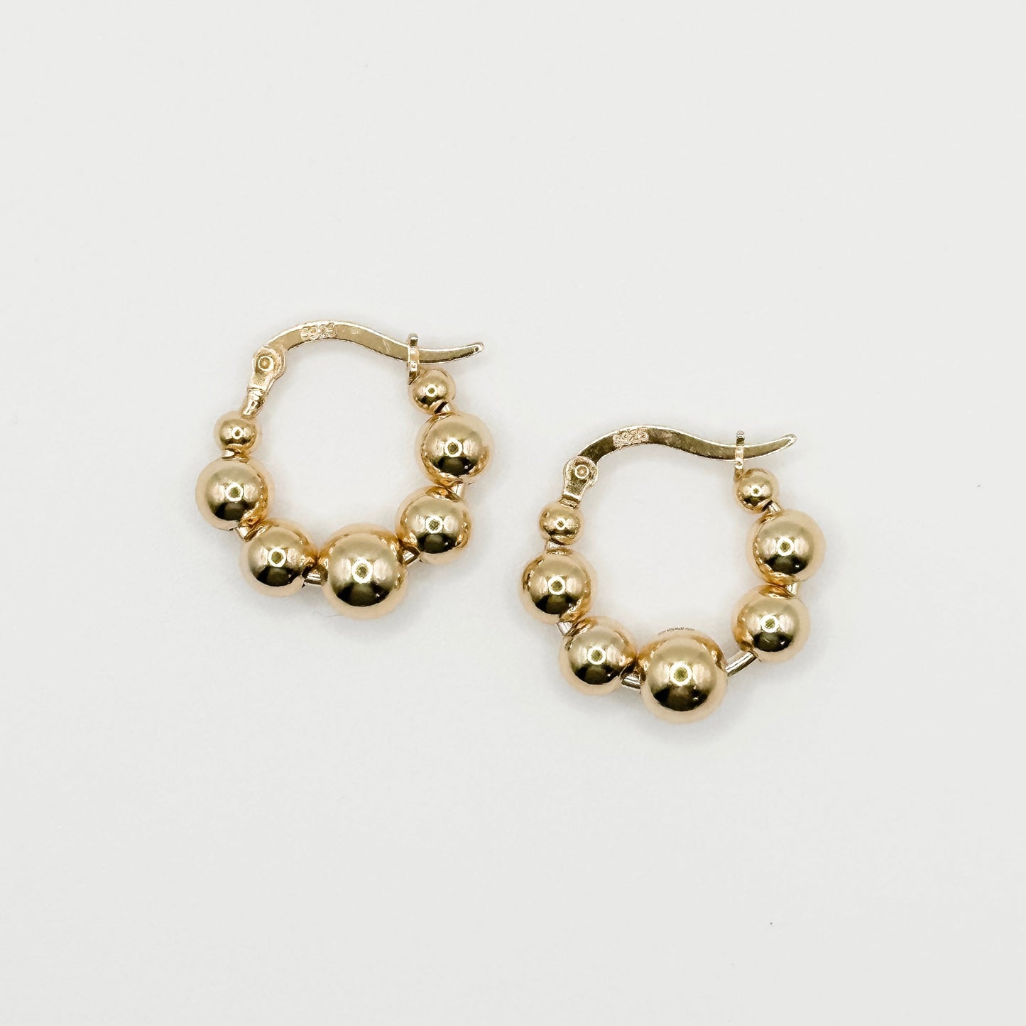 Bubbly Hoop Earrings