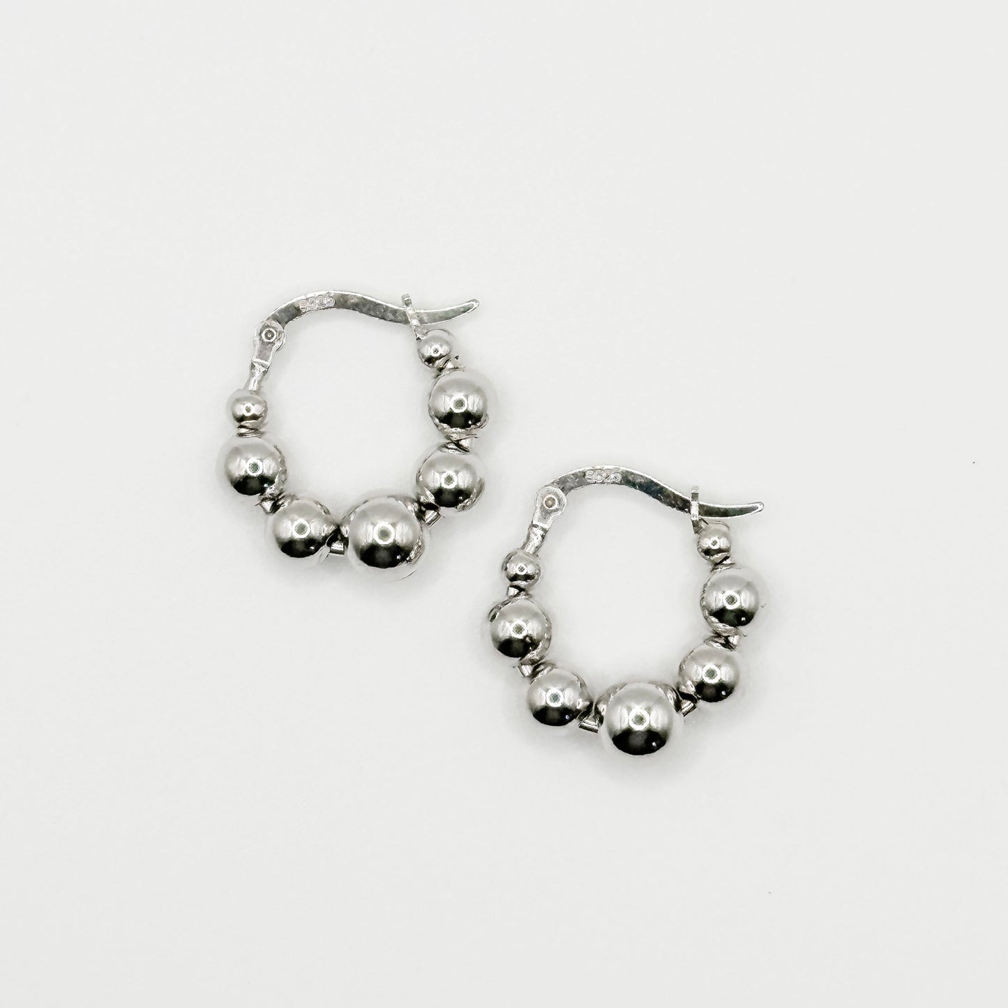 Bubbly Hoop Earrings
