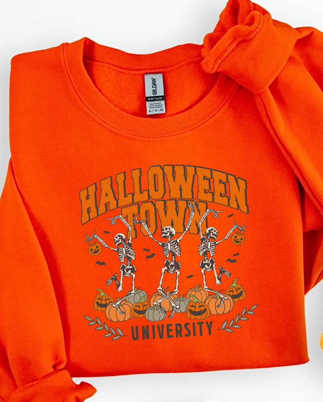 Halloween Town University Crewneck Sweatshirt