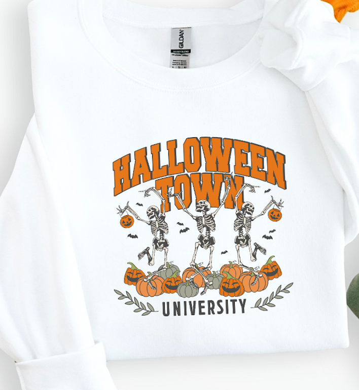 Halloween Town University Crewneck Sweatshirt