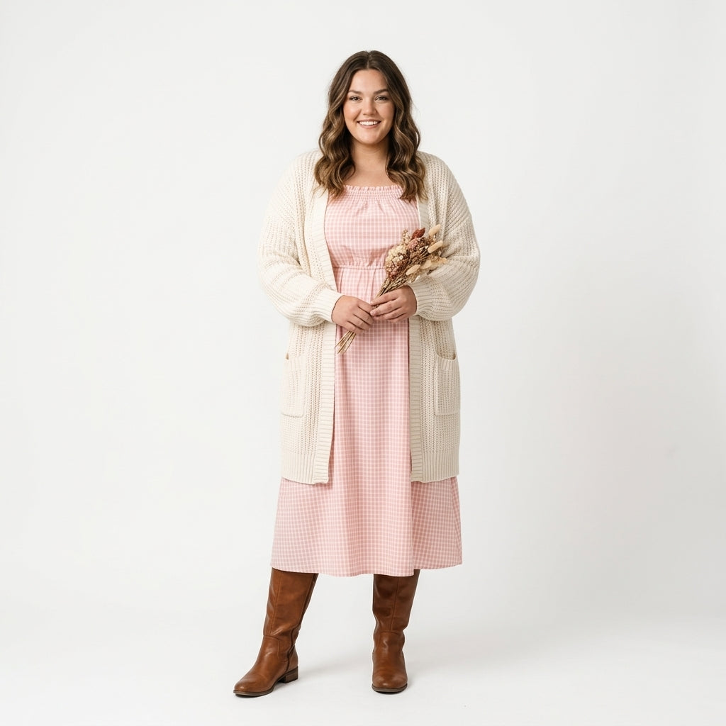 Maxi Dress — Premium Packaging Shot | Generated by Modelize