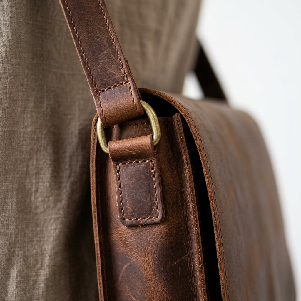 Crossbody Bag — Craftsmanship Detail | Generated by Modelize