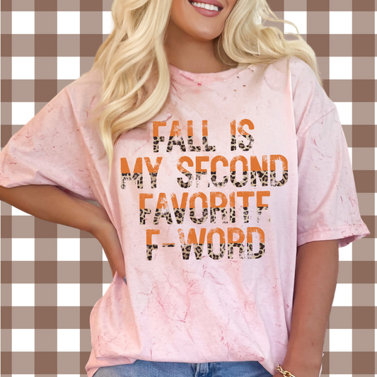 Fall Is My Second Favorite F Word