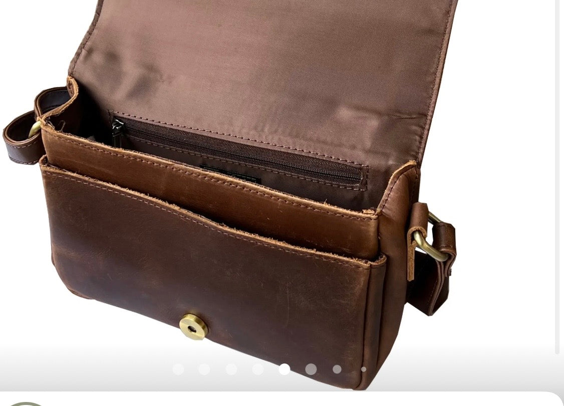 The Savannah Leather Crossbody
