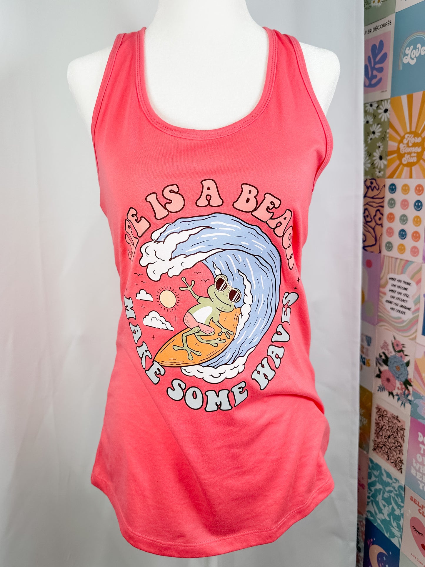 Life is a Beach Racerback Tank