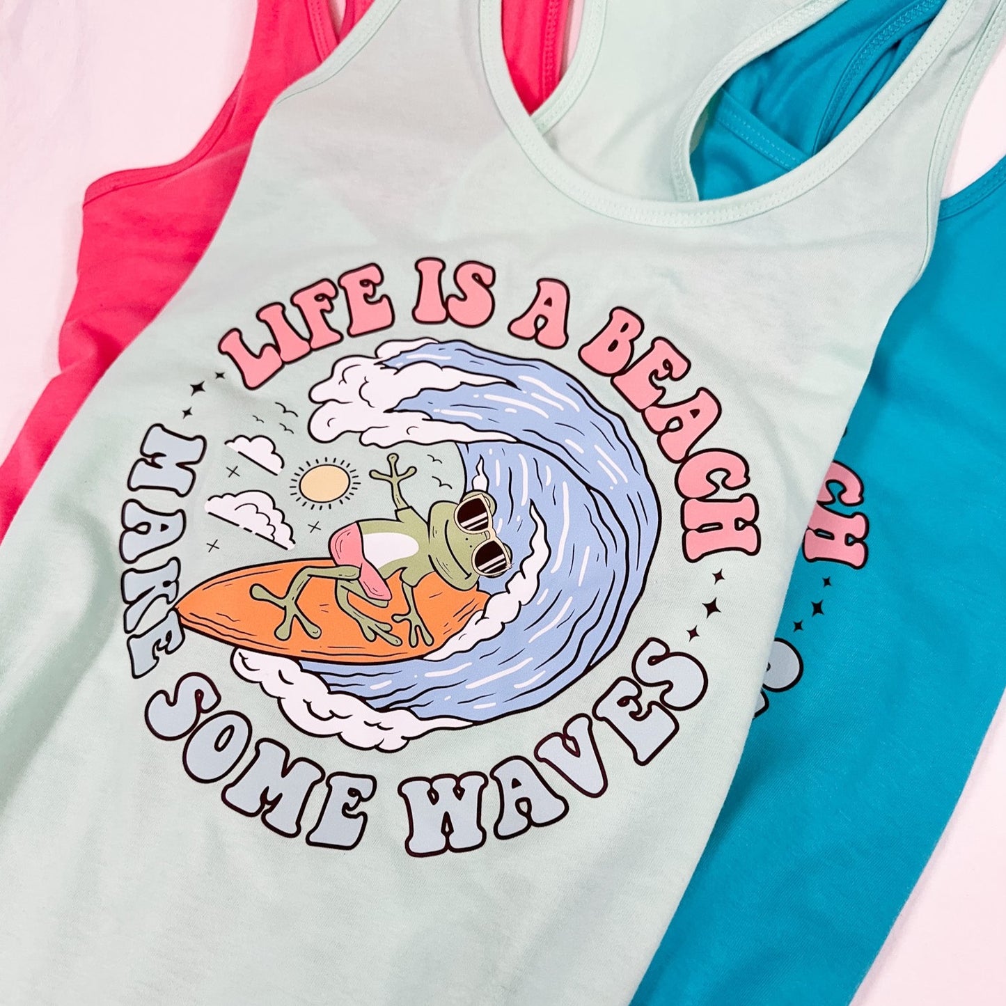 Life is a Beach Racerback Tank