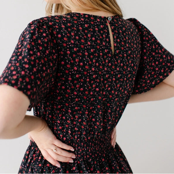 Felicity Rose Print Maxi Dress