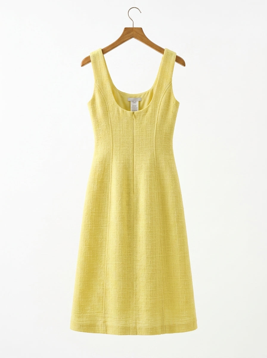 Sleeveless Midi Dress — Back Detail Studio | Generated by Modelize