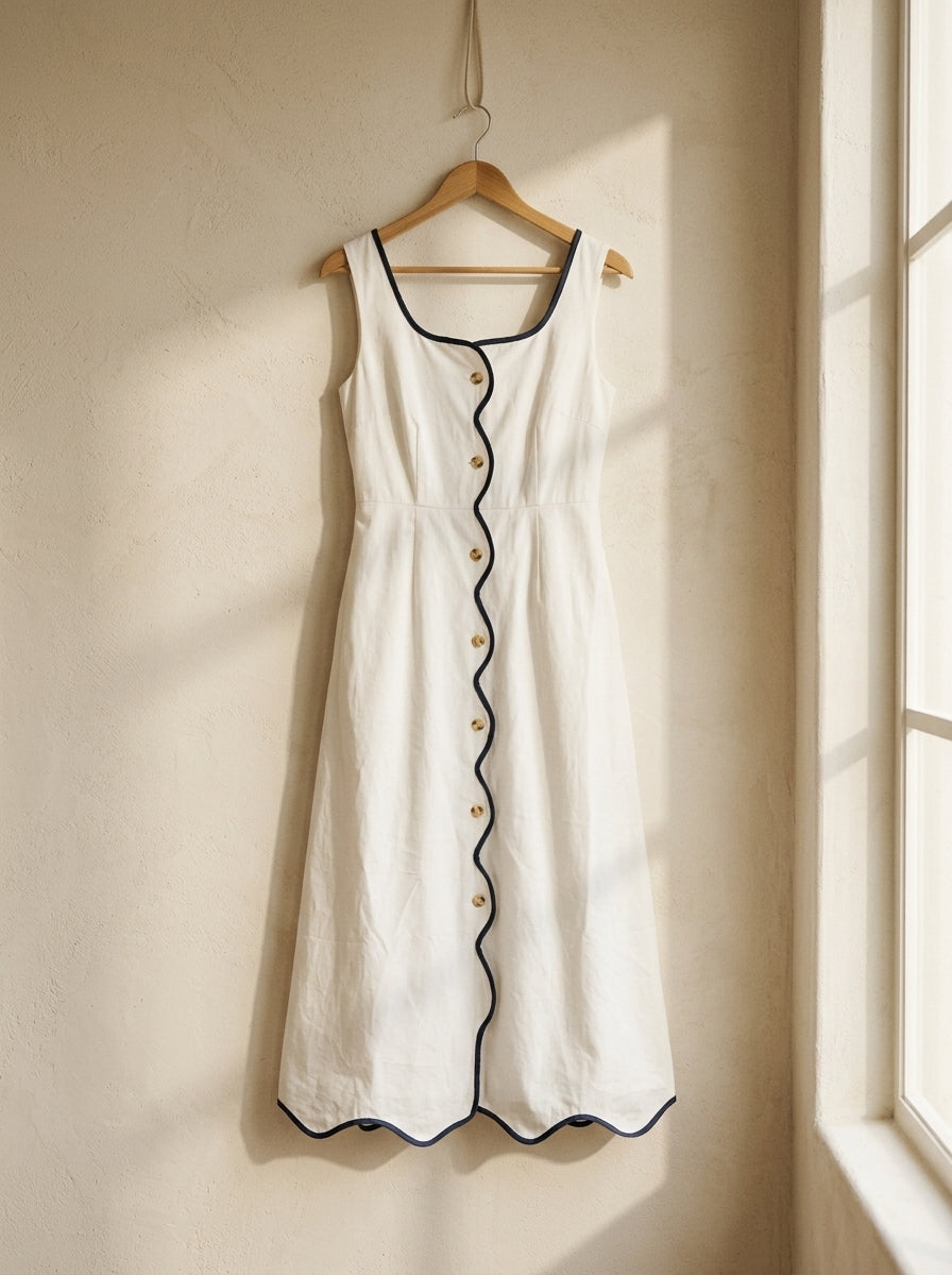 Midi Dress — Sun-Drenched Lifestyle | Generated by Modelize