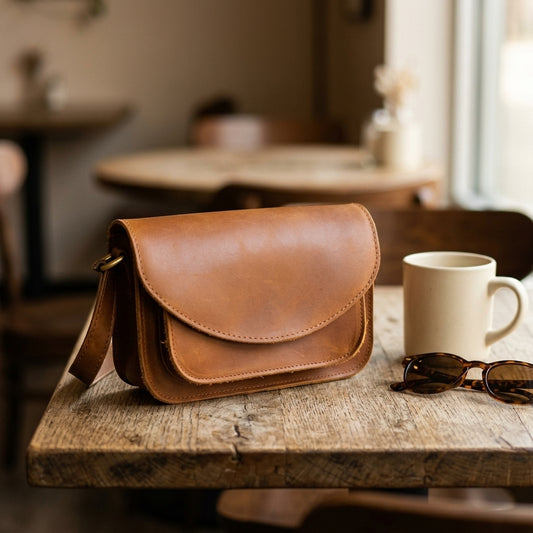 Crossbody Bag — Lifestyle Context | Generated by Modelize