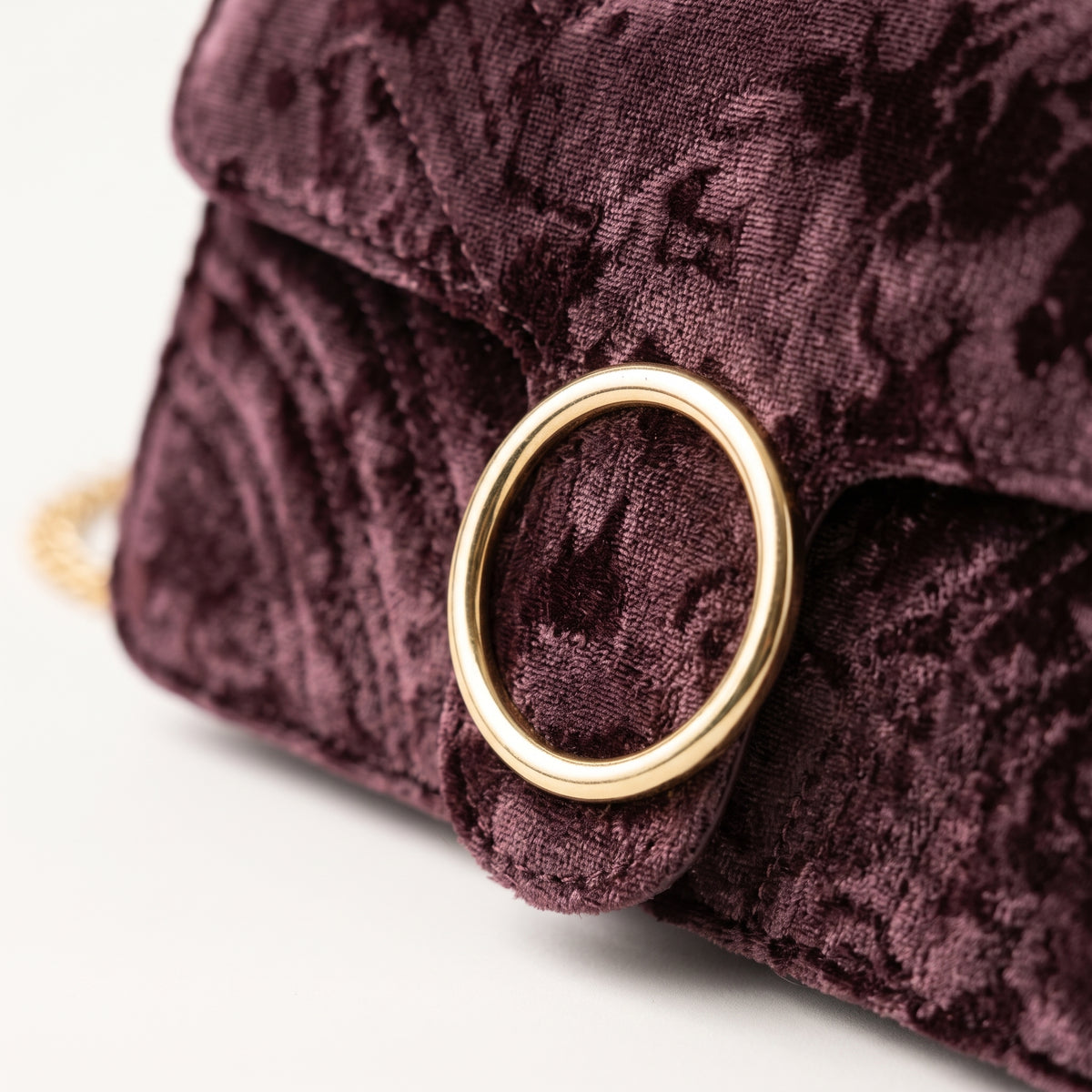 Crossbody Bag — Fabric & Hardware Close-Up | Generated by Modelize