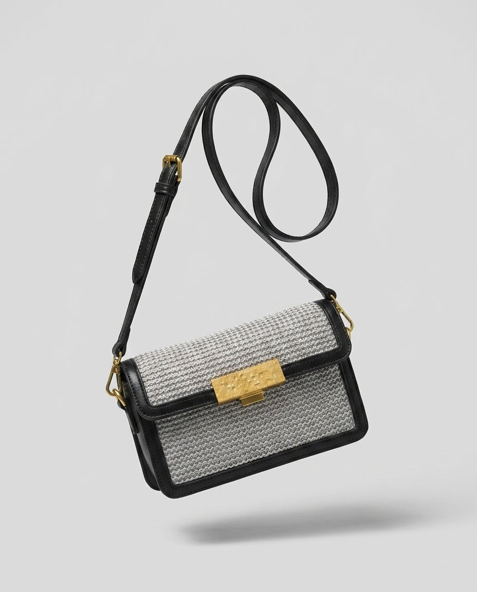 Crossbody Bag — Dynamic Floating Action | Generated by Modelize