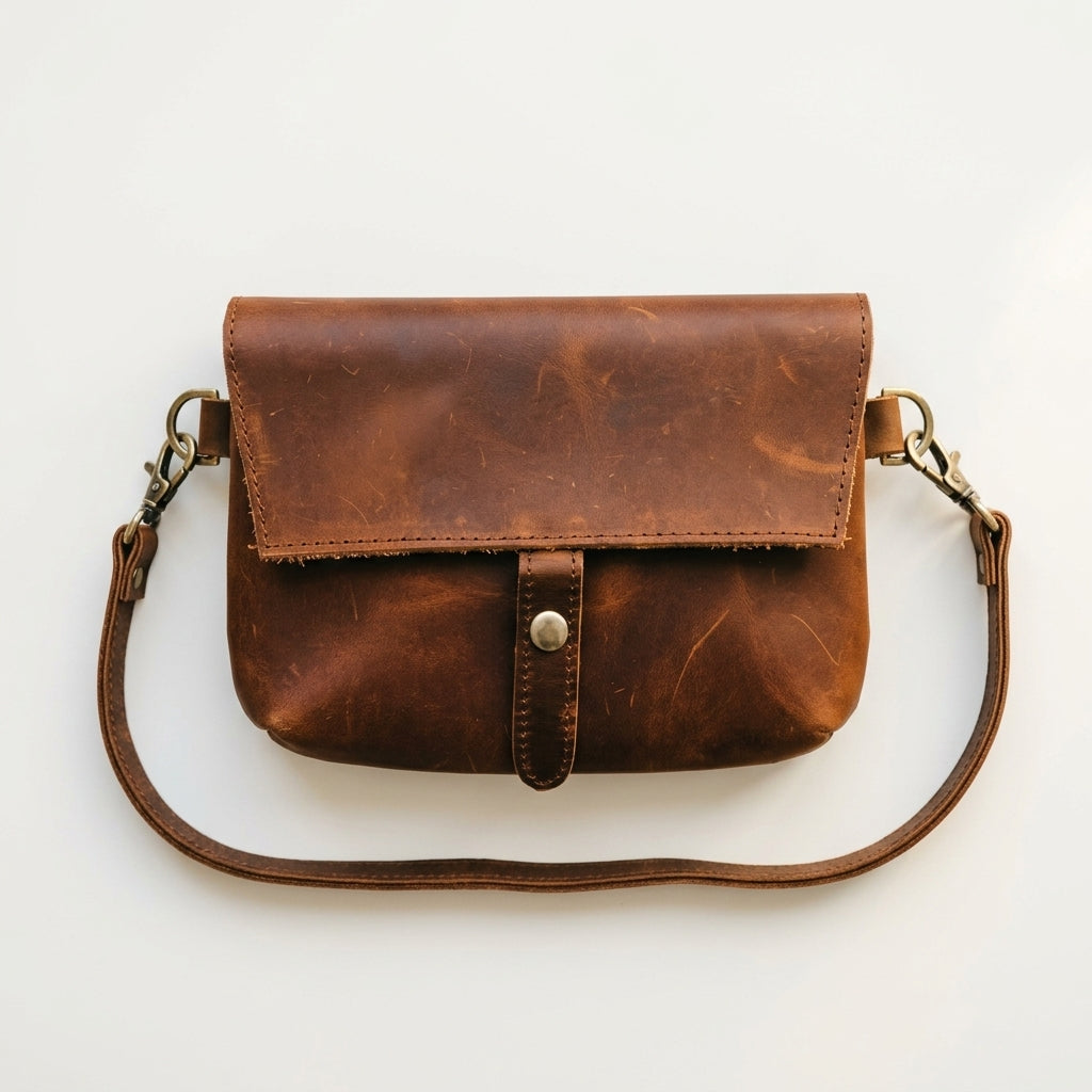 Crossbody bag — Capacity Flat Lay | Generated by Modelize