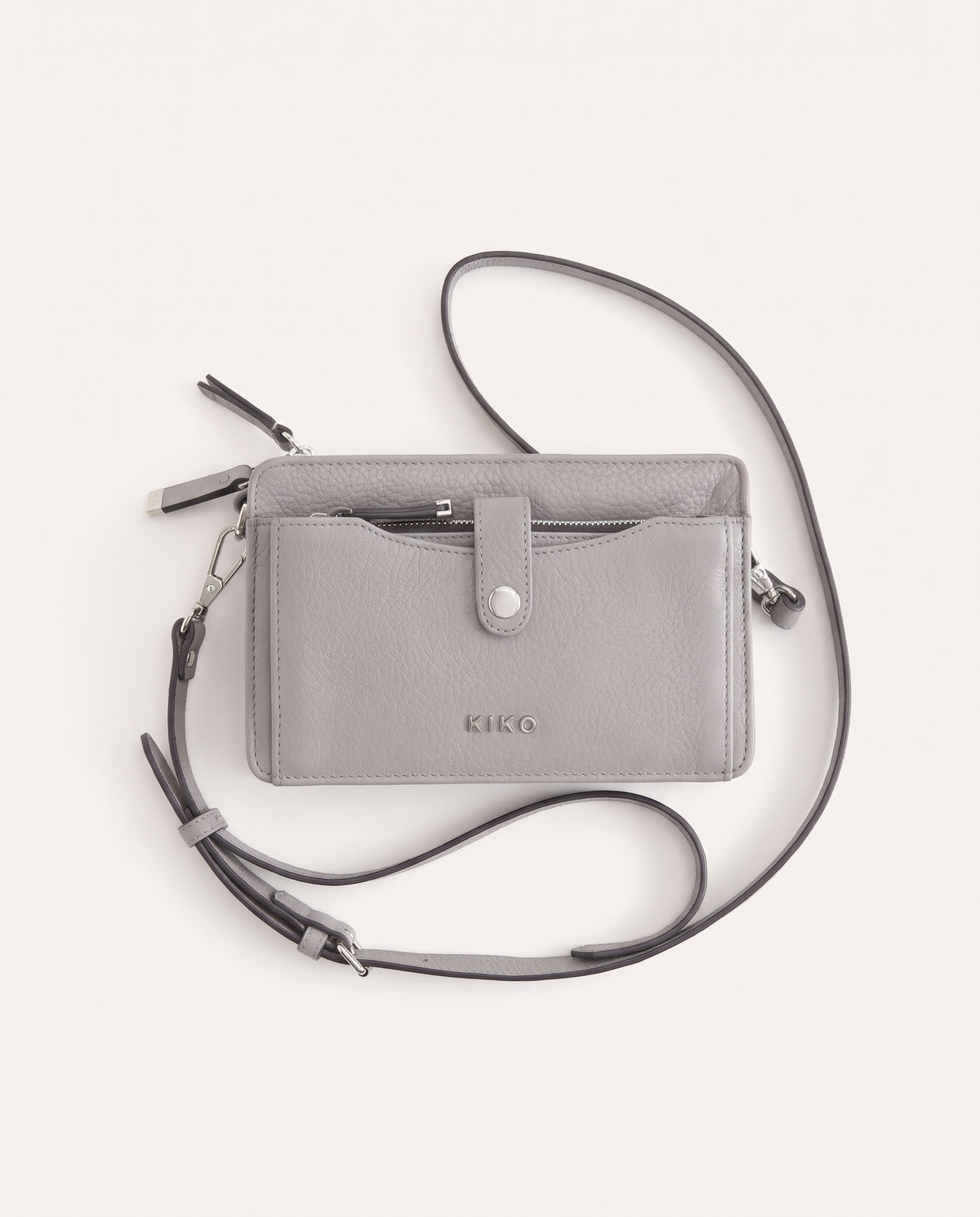 Wallet Crossbody Bag — Everyday Carry Flat Lay | Generated by Modelize