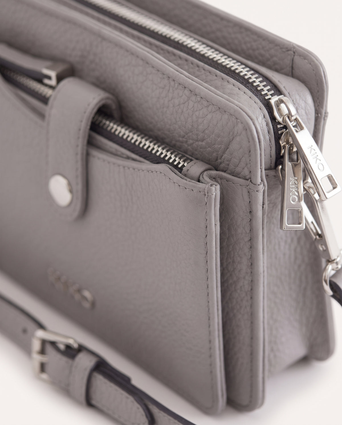Crossbody Wallet Bag — Hardware Close-Up | Generated by Modelize