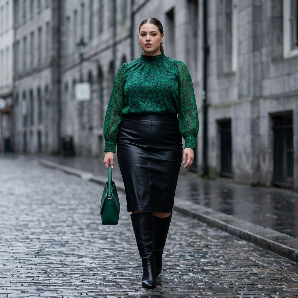 Blouse — On Model - Street Style | Generated by Modelize