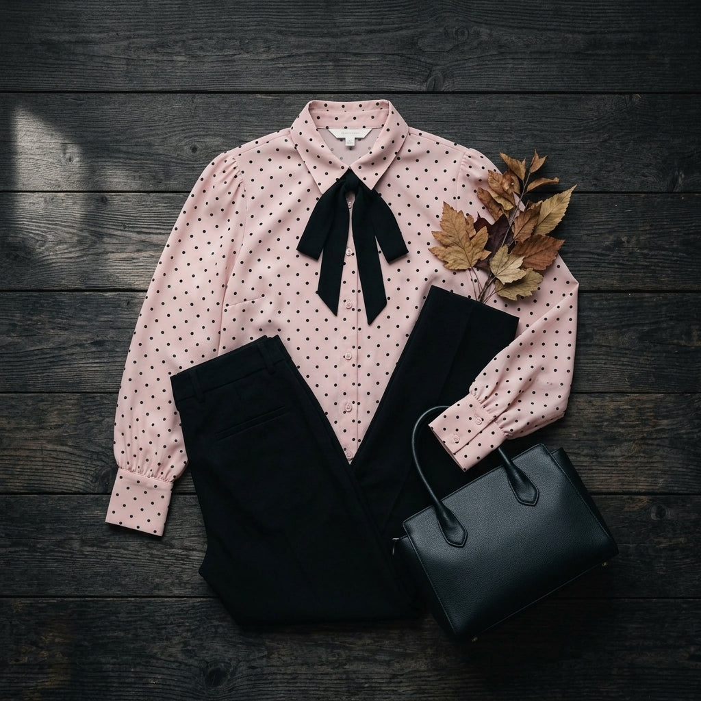 Blouse — Seasonal Outfit Flat Lay | Generated by Modelize