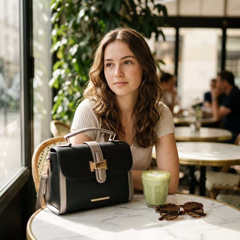 Willa Women Shoulder Bag Vegan Leather Versatile Handbag — Generated | Generated by Modelize