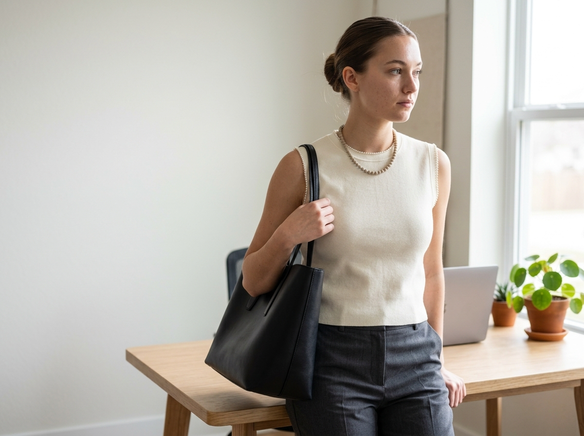 Pearl Trim Knit Sweater Top