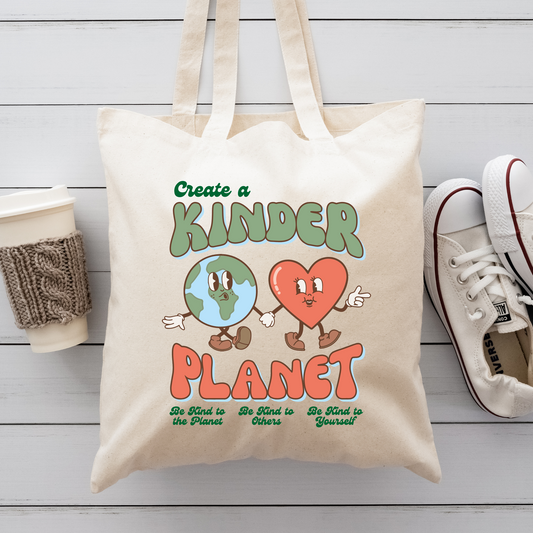 Create a Kinder Planet Tote